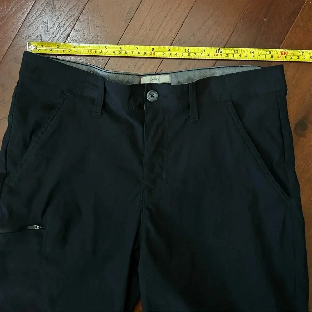 Weatherproof Vintage Packable Hybrid Trail Shorts Color black Sz 32 excellent